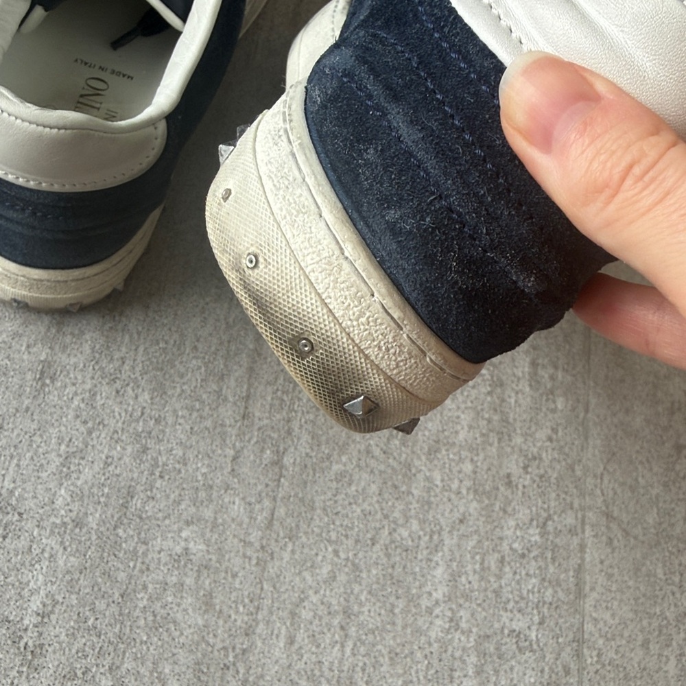 Valentino Garavani navy and white sneakers size 36 in navy and white - Picture 8 of 11